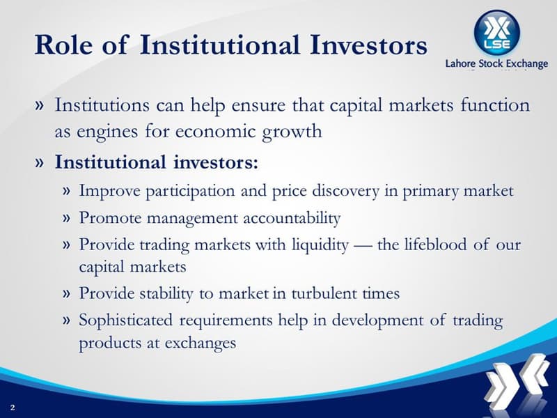What is an Institutional Investor?